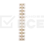 Клеммная колодка винтовая KВ-10 (4-10 мм²), ток 10 A, полиэтилен белый (ЗВИ), индивидуальная упаковка, 1 шт. Rexant, фото 1