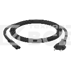 Кабель питания GCR 2.0m, CEE 7/16 / IEC C7, черный, 2*0,5mm, GCR-54294, фото 1