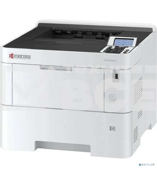Принтер лазерный Kyocera Ecosys PA4500x (110C0Y3NL0), A4, ч/б, печ. до 45 стр/мин., 1200 x 1200 dpi, USB, RJ-45, Air Print, Mopria