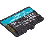 Флеш карта microSDXC 512Gb Kingston SDCG4/512GbSP Canvas Go! Plus V30 A2 w/o adapter, фото3