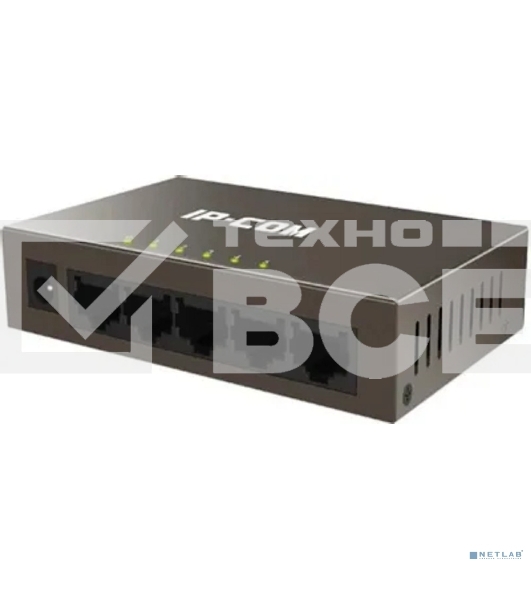 Коммутатор неуправляемый IP-COM F1005 5 портов, 5x100 Мбит/с, настольный