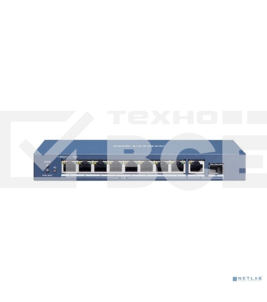 Коммутатор 8PORT 1000M POE DS-3E0510P-E/M HIKVISION