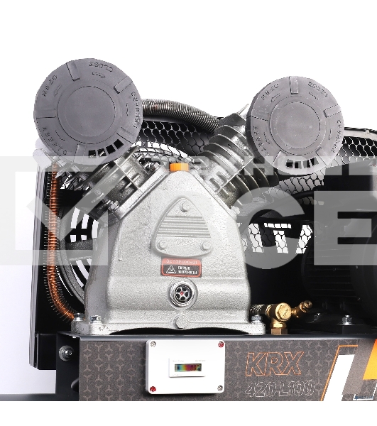 Компрессор поршневой Patriot KRX 420 L100 ременной, масляный, 420 л/мин, 100 л, 10 бар, 2.2 кВт, 230 В