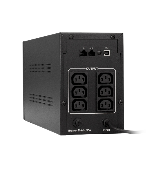 Источник бесперебойного питания ExeGate EP285484RUS SpecialPro Smart LLB-1000.LCD.AVR.C13.RJ.USB 1000VA/650W, LCD, AVR, 6*IEC-C13, RJ45/11, USB, черный