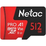 Флеш карта MicroSD card Netac P500 Extreme Pro 512Gb, retail version w/SD adapter, фото11