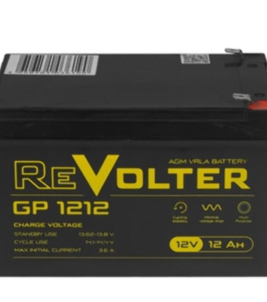 Аккумулятор 12В 12А.ч REVOLTER GP 1212