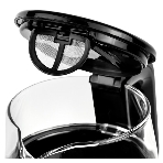 Чайник Centek CT-0019, 1100 Вт, стекло, черный и серебристый, фото12