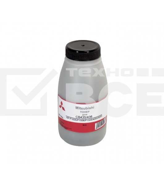 Тонер CB435/436 для принт. HP P1005/P1006/P1505/4200/5200 65 гр Mitsubishi Фасовка РФ