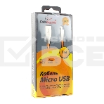 Кабель USB 2.0 Cablexpert CC-G-mUSB01O-1M, AM/microB, серия Gold, длина 1м, оранжевый, блистер, фото2