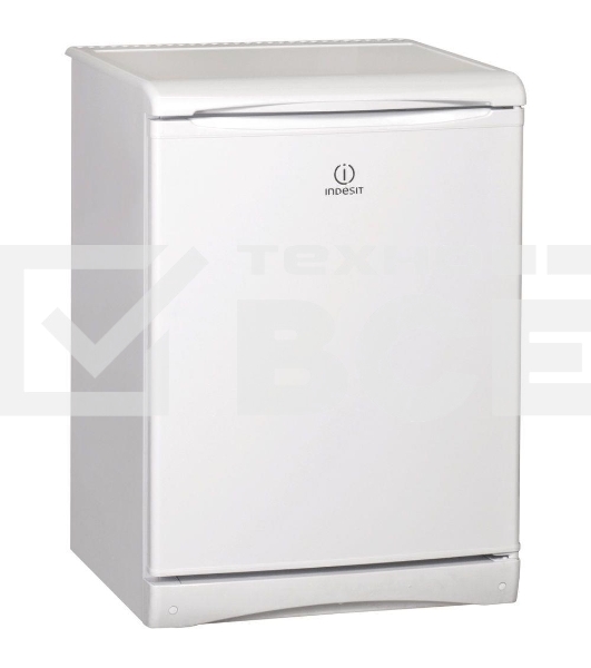 Холодильник Indesit TT 85 белый однокамерный 105/14л морозилка сверху