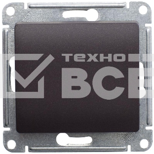 Механизм переключателя 1-кл. Glossa сх. 6 10AX шоколад SchE GSL000861