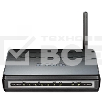 Роутер беспроводной D-Link DSL-2640U/R1A ADSL2+ черный ANNEX B, фото2