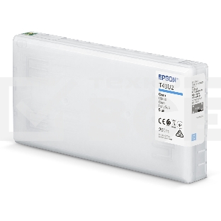 Картридж струйный Epson T43U (C13T43U240) голубой (200 мл) для SureLab SL-D800