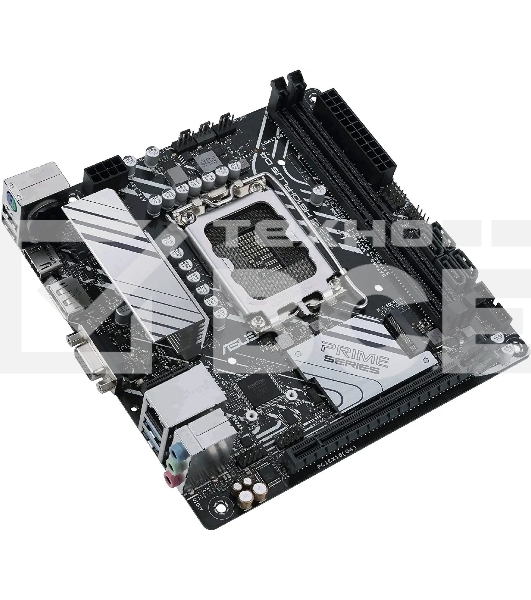 Материнская плата ASUS PRIME H610I-PLUS D4-CSM, LGA 1700, Intel H610, 2xDDR4, 4xSATA, 1xM.2 PCIe 3.0 x4, 1xPCIe 4.0 x16, 1xHDMI, 1xDP, 1xVGA, 2xUSB-A 3.2 Gen 1, 2xUSB-A 2.0, 1x 1Gb LAN, 3x3.5 мм, 7.1, Mini-ITX