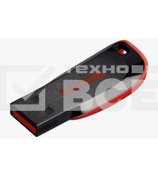 Флеш диск Sandisk 16Gb Cruzer Blade SDCZ50-016G-B35 USB2.0 черный