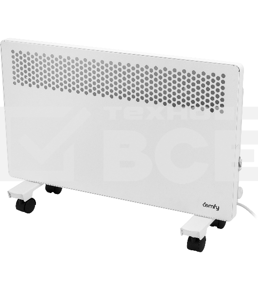 Конвектор Domfy DCW-CH1010, 1000Вт, белый