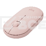 Мышь беспроводная Logitech Pebble M350 розовый, 1000 dpi, радиоканал, Bluetooth, USB, кнопки - 3, фото7