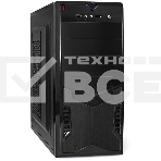 Компьютерный корпус Miditower Exegate CP-601 Black, ATX, <без БП>, 2*USB, Audio, фото2