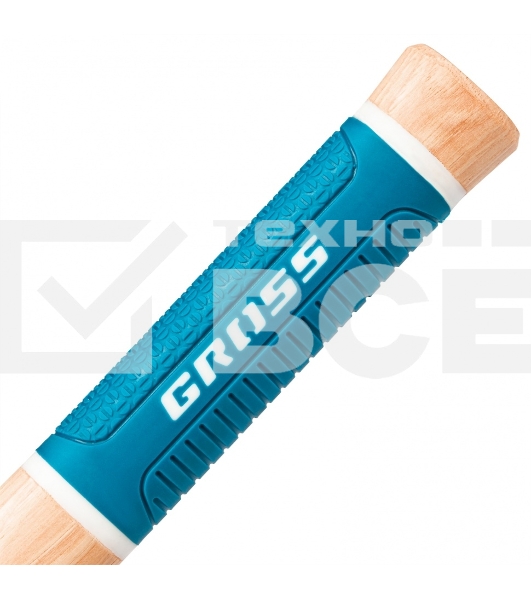 Молоток-гвоздодер,280 г, угол 75, магнит, обрезиненная рукоятка AMERICAN HICKORY GROSS