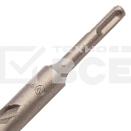 Бур по бетону, двойная спираль, Cobalt W-tip, 20x460 мм, SDS PLUS Denzel, фото3