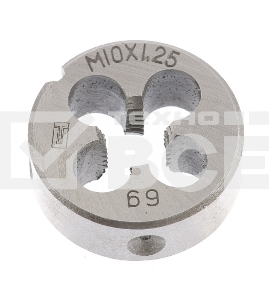 Плашка СИБРТЕХ М10x1,25 мм77025