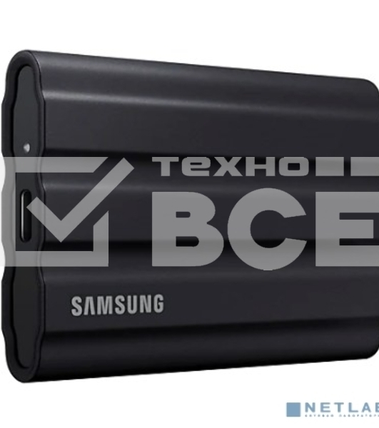 Твердотельный диск 2TB Samsung T7 Shield MU-PE2T0S/WW , V-NAND, USB 3.2 Gen 2 Type-C  [R/W - 1000/1050 MB/s]/EU