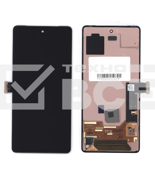 Дисплей (модуль) для Google Pixel 7 в сборе с тачскрином черный orig