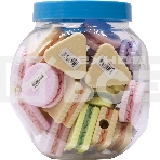 Точилка для карандашей ручная Silwerhof Cookies Монстрики 1 отверстие пластик ассорти туба, фото6