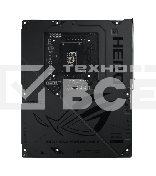 Материнская плата ASUS ROG MAXIMUS Z890 HERO, LGA 1851, Intel Z890, 4xDDR5, 4xSATA, 6xM.2, 1xPCIe 5.0 x16, 1xPCIe 4.0 x4, 1xPCIe x1, 1xHDMI, 2xUSB-C (видеовыход), 4xUSB-A 3.2 Gen 1, 4xUSB-A 3.2 Gen 2, 1xUSB-C 3.2 Gen 2, 2xUSB-C Thunderbolt 4, 2x 5Gb LAN, 