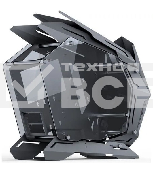 Компьютерный корпус JONSBO MOD-3 Mini Gray без БП, боковые панели из закаленного стекла, mini-ITX, micro-ATX, серебристый
