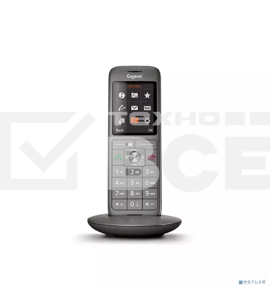 Дополнительная трубка Dect Gigaset CL660HX черный для CL660HX