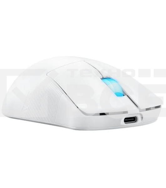 Мышь беспроводная ASUS ROG Harpe Ace Mini белый, 42000 dpi, радиоканал, Bluetooth, USB, кнопки - 5