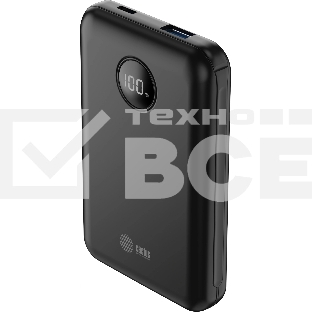 Мобильный аккумулятор Cactus CS-PBFSOA-10000 10000mAh 22.5W 4.5A USB-A/USB-C черный