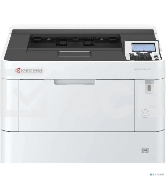 Принтер лазерный Kyocera Ecosys PA4500x (110C0Y3NL0), A4, ч/б, печ. до 45 стр/мин., 1200 x 1200 dpi, USB, RJ-45, Air Print, Mopria
