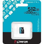 Флеш карта microSDXC 512Gb Kingston SDCG4/512GbSP Canvas Go! Plus V30 A2 w/o adapter, фото 1