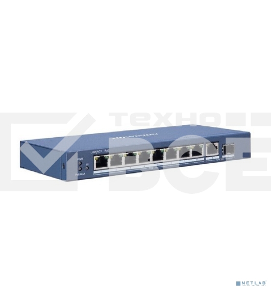 Коммутатор 8PORT 1000M POE DS-3E0510P-E/M HIKVISION