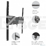 Кронштейн для телевизора Kromax Ultra Slim-100, 32