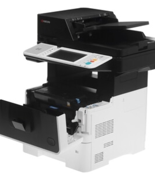 МФУ лазерное Kyocera ECOSYS MA4500ix (110C113NL0), A4, ч/б, печ. до 45 стр/мин., скан. до 60 стр/мин. (ч/б) 40 стр/мин. цвет, 1200 x 1200 dpi (печать) 600x600dpi (скан.), USB, RJ-45, Air Print, Mopria