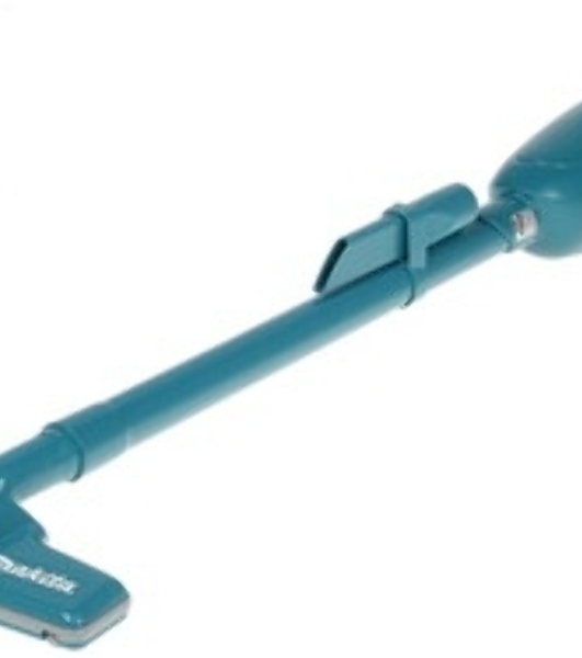 Строительный пылесос Makita DCL180Z синий, питание от аккумулятора, 30 Вт, уборка сухая, пылесборник 0.65 л, без АКБ, без ЗУ (работа от АКБ max 20 мин)
