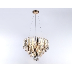 Светильник Ambrella light TR5256/8 SGD/CL золото/прозрачный E27*8 max 40W D500*350, фото 1