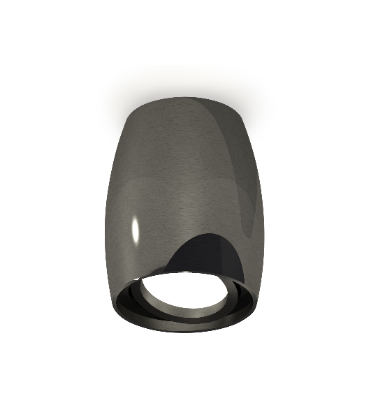 Светильник Ambrella Light XS1123002 DCH/PBK черный хром/черный полированный MR16 GU5.3 (C1123, N7002)