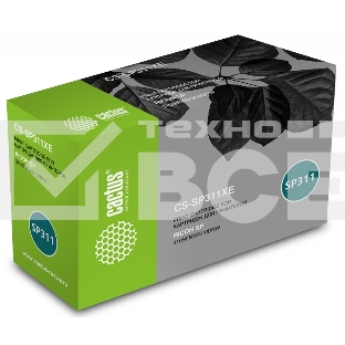 Картридж лазерный Cactus CS-SP311XE черный (6400 стр.) для Ricoh SP 311DN/311DNw/325DNw