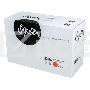 Картридж лазерный Sakura CE263A для HP Color LaserJet CP4020/4025/4520/4525, пурпурный, 11000 к.