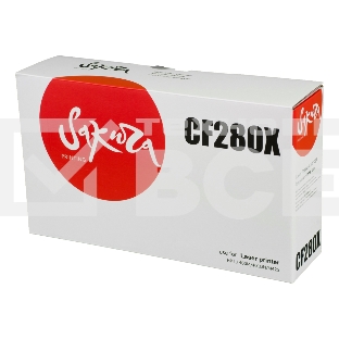 Картридж лазерный Sakura CF280X для HP LJ 400M/401DN,M425, черный, 6900 к.