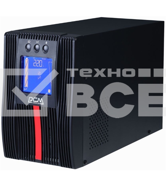 Источник бесперебойного питания Powercom MAC-1000, 1000Wt/1000VA, tower