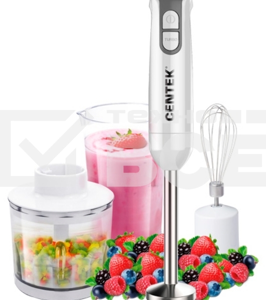 Блендер Centek CT-1336 белый/серый