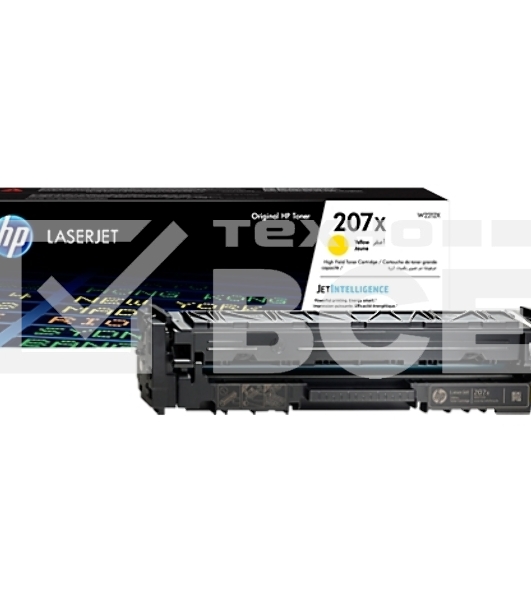 Картридж лазерный HP 207X лазерный желтый (2450 стр)