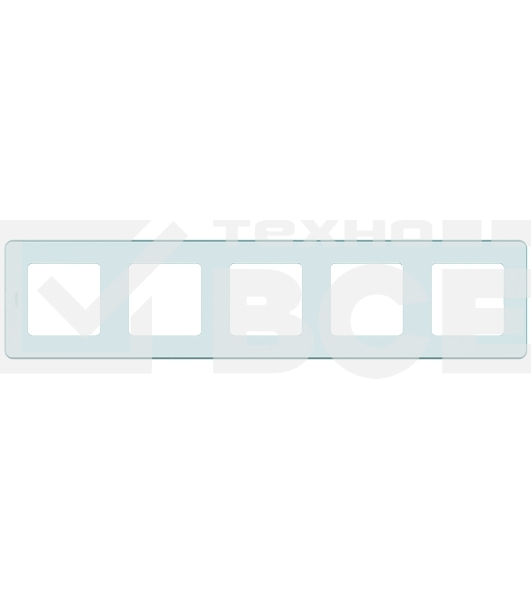 Рамка 5 постов мятный Inspiria