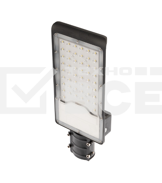 Светильник светодиодный консольный ДКУ 01-50-5000К-ШС IP65 черный Rexant