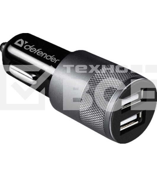 Зарядное устройство для авто Defender UCA-21 5V 2.1A